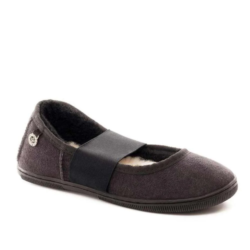 (SOLD) NEW UGG Ballerina Slipper, Black - Made in Australia